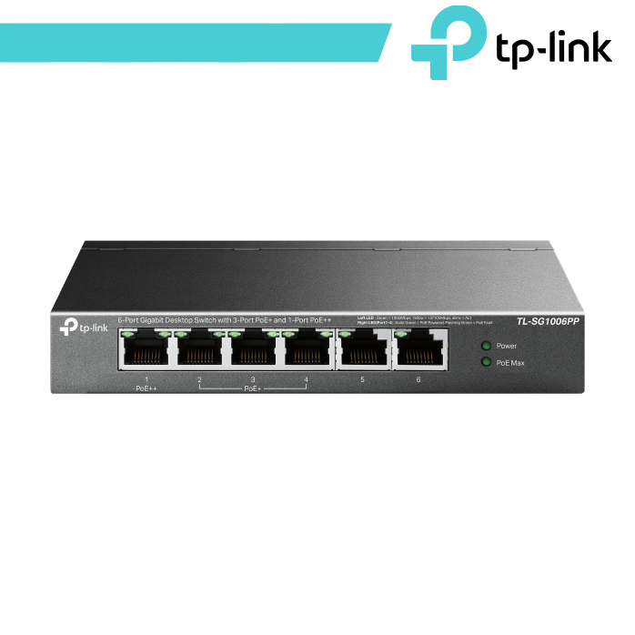 TP-LINK TL-SG1006PP V1 SWITCH NON GESTITO - 1 …