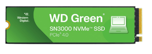 SSD-SOLID STATE DISK M.2(2280) NVME 2000GB(2TB) PCIE4.0X4 WD GREEN SN3000 WDS200T4G0E-00CPS0 READ:5000MB/S-WRITE:4200MB/S