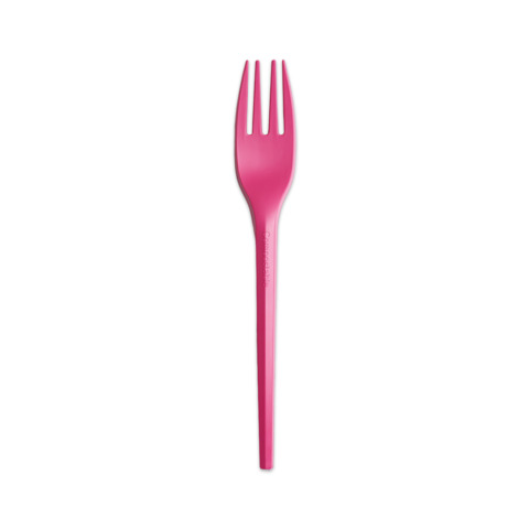 20 forchette monouso Ecocolor in CPLA 16cm fucsia …