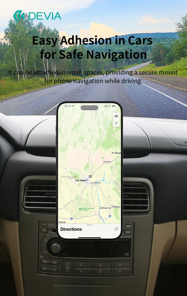 SUPPORTO DA AUTO MAGNETICO PER TELEFONO LITE1 DEVIA