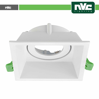 GHIERA ORIENTABILE ANTI ABBAGLIAMENTO FORO 90*90MM BIANCO