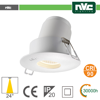 FARO DIREZIONABILE LED IP20 9W 4000K 700LM 24Âº FORO:95MM
