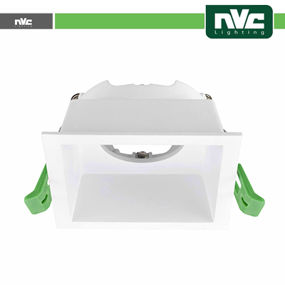 GHIERA FISSA ANTI ABBAGLIAMENTO FORO 75*75MM BIANCO