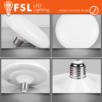 LAMPADA UFO - 16W 4000K 1200LM 150X88MM CRI80 E27