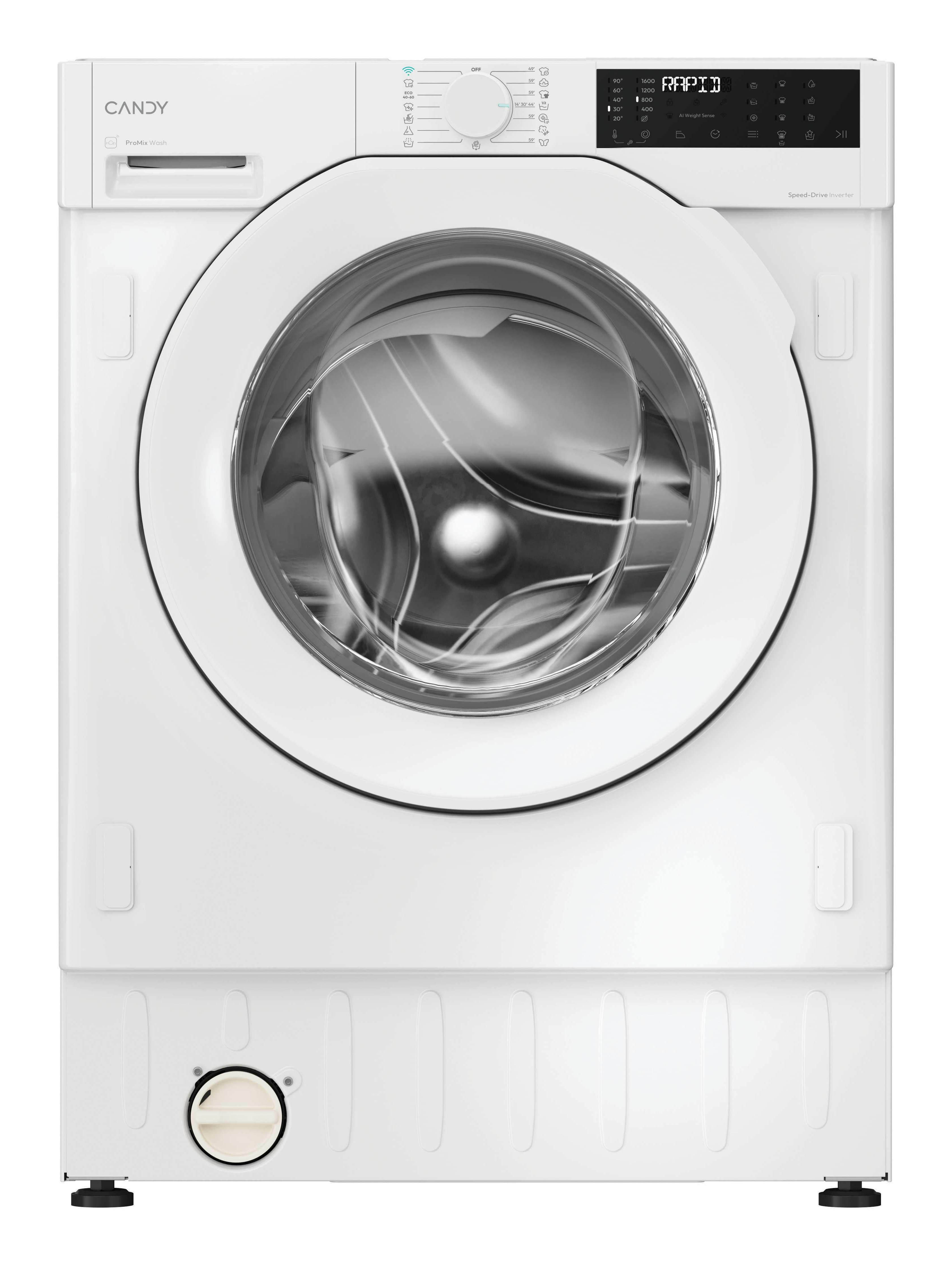 Candy BC4S69M6D8J-S, Caricamento frontale, 9 kg, B, 72 …