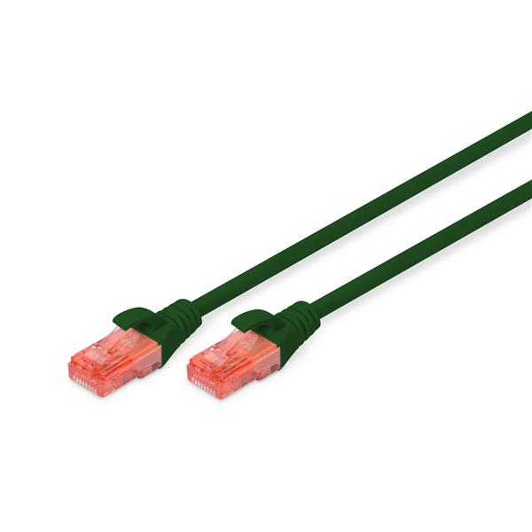 DIGITUS BY ASSMANN PATCH U/UTP CAT.6 LSHF VERDE …