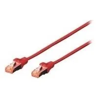 DIGITUS BY ASSMANN PATCH S/FTP CAT.6A LSZH ROSSO 1M
