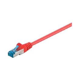 DIGITUS BY ASSMANN PATCH S/FTP CAT.6A LSZH ROSSO 0.5M