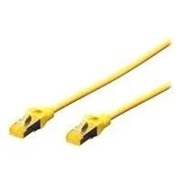 DIGITUS BY ASSMANN PATCH S/FTP CAT.6A LSZH GIALLO 1M