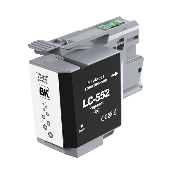 PIGMENT BLACK COM BROTHER MFC-J3660DW,J3960DW-3K#LC552XLBK