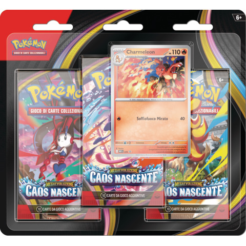POKEMON PKMN BLISTER 3 BUSTINE + 1 CARD M4