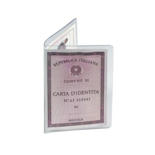 Porta Carta d'Identità - PVC - 16x11,5 cm …