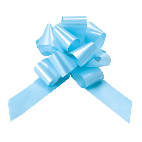 Granfiocco Splendene - azzurro 25 - diametro 190mm - 48mm - Bolis - conf. 20 fiocchi