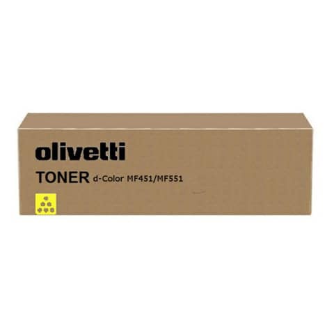 Olivetti - Toner - Giallo - B0819 - 30.000 pag