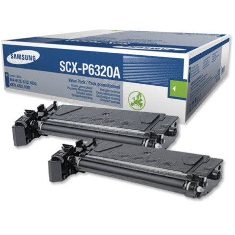 Hp/Samsung - Scatola 2 Toner - Nero - SCXP6320A/ELS - 8.000 pag cad