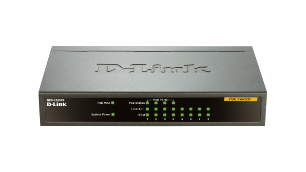 D-Link DES 1008PA - Switch - unmanaged - …