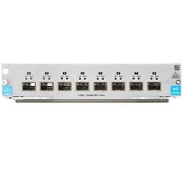 HPE - Modulo di espansione - Gigabit Ethernet / 10 Gigabit SFP+ x 8 - per HPE Aruba 5406R 16-port SFP+, 5406R 8-port 1/2.5/5/10GBASE-T PoE+ / 8-port SFP+