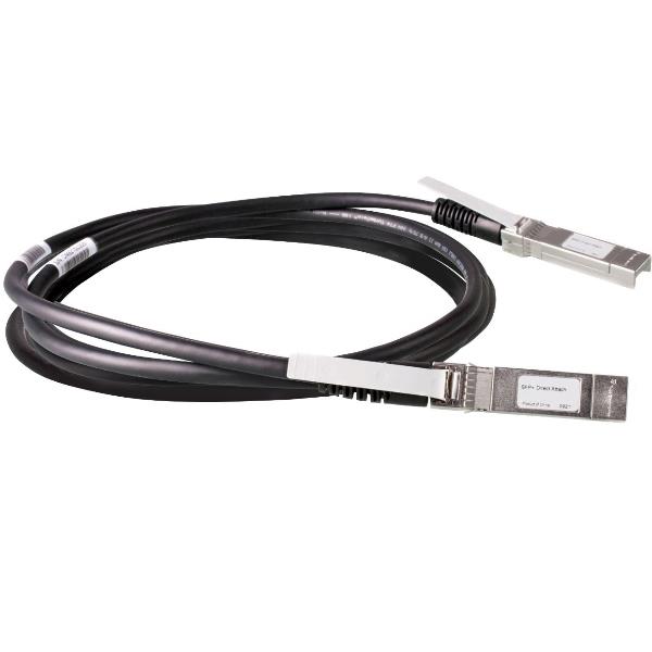 HPE X240 Direct Attach Cable - Cavo di rete - SFP+ a SFP+ - 5 m - per HPE 59XX, 75XX; FlexFabric 12902; Modular Smart Array 1040; SimpliVity 380 Gen10, 380 Gen9