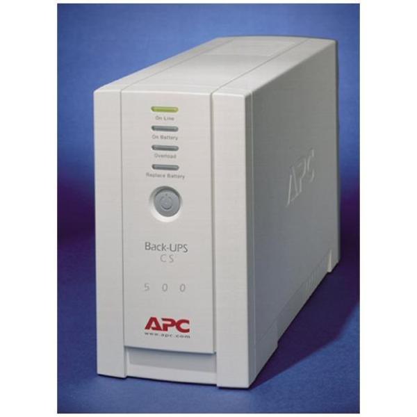 APC Back-UPS CS 500 - UPS - 230 V c.a. V - 300 Watt - 500 VA - RS-232, USB - connettori di uscita 4 - beige