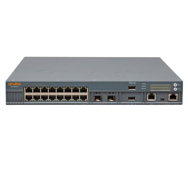 HPE Aruba 7010 (RW) Controller - Dispositivo di gestione della rete - 16 porte - GigE - 1U - montabile in rack