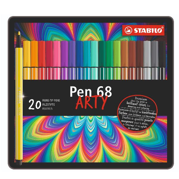 STABILO Pen 68 - Penna punta in fibra …