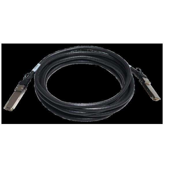 HPE X240 Direct Attach Copper Cable - Cavo di rete - QSFP+ a QSFP+ - 5 m - per Apollo 4200, 4200 Gen10; Edgeline e920; FlexFabric 12900E 36, 12XXX; ProLiant e910t 2U