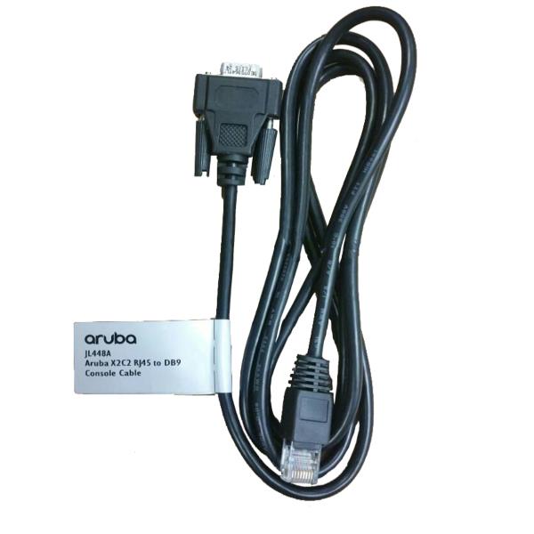 HPE Aruba X2C2 Console Cable - Cavo di rete - RJ-45 (M) a DB-9 (F) - per FlexNetwork 5510 24, 5510 48; HPE Aruba 2530, 2930M 24, 2930M 48, 3810M 24, 3810M 48, 8325