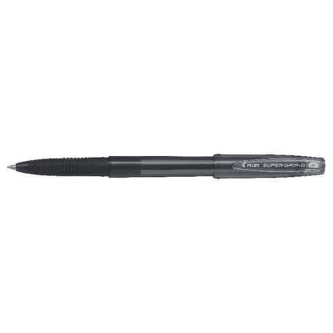 Pilot Super Grip-G - Penna a sfera - nero - inchiostro a base olio - 0.7 mm - fine