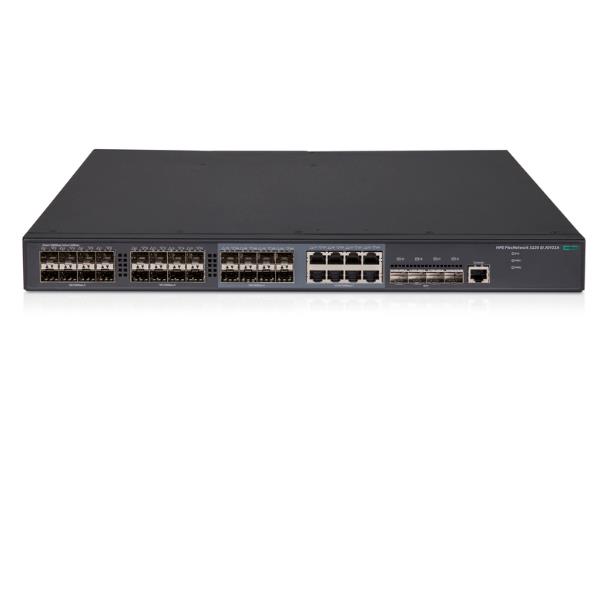 HPE 5130-24G-SFP-4SFP+ EI - Switch - L3 - gestito - 24 x Gigabit SFP + 8 x 10/100/1000 in condivisione + 4 x 10 Gigabit Ethernet / 1 Gigabit Ethernet SFP+ - montabile su rack