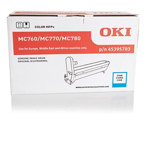 OKI - Ciano - originale - kit tamburo …
