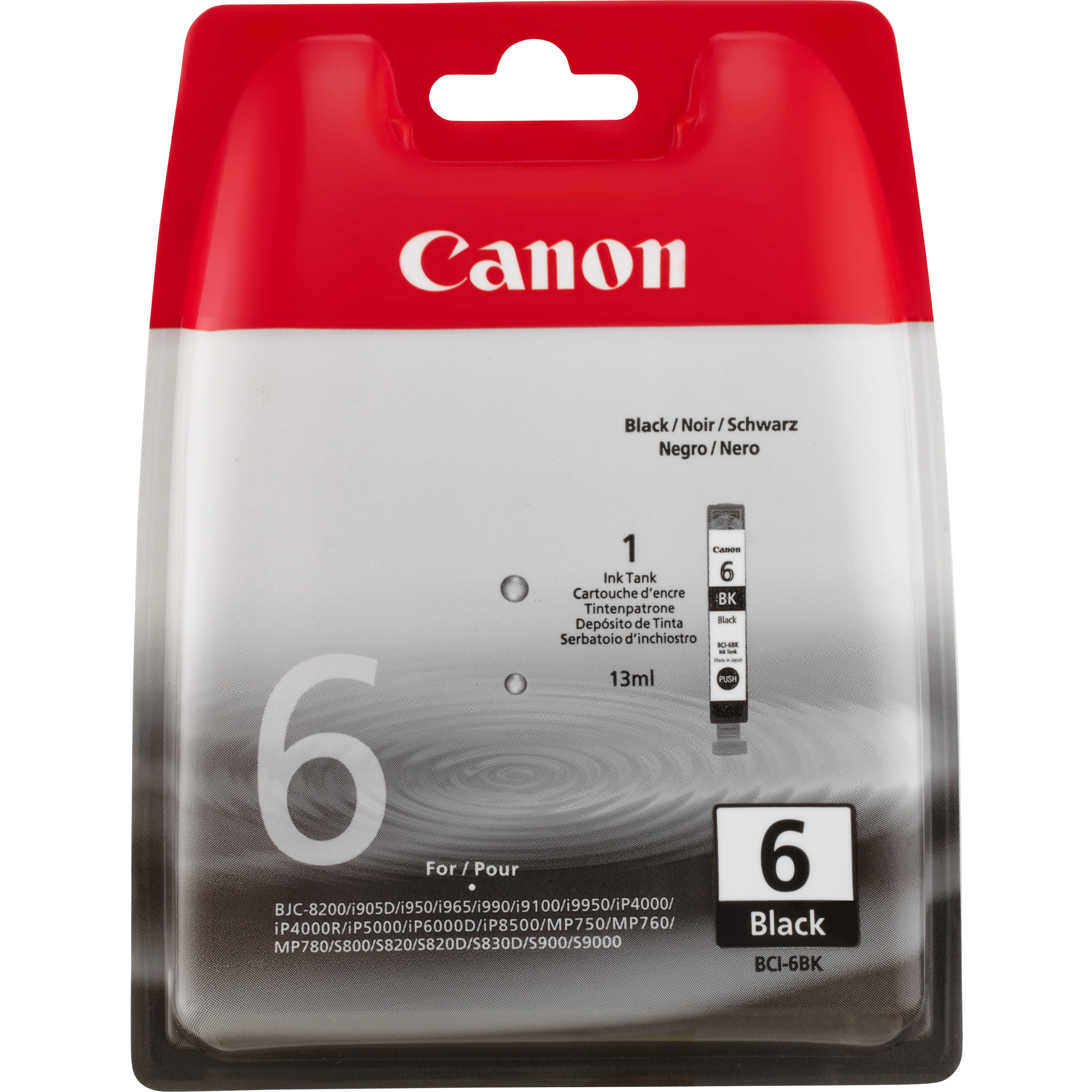 Canon BCI-6 - Nero - originale - serbatoio …