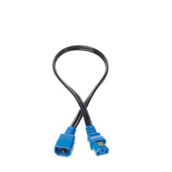 HPE Jumper Cord - Cavo di alimentazione - power IEC 60320 C13 a IEC 60320 C14 - 250 V c.a. V - 10 A - 2 m - nero - Worldwide - per Apollo 4510 Gen9; Modular Smart Array P2000 G3; ProLiant DL360 G7, XL290n Gen10