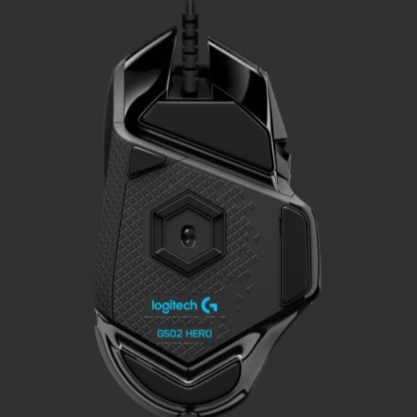 Logitech Gaming Mouse G502 (Hero) - Mouse - ottica - 11 pulsanti - cablato - USB