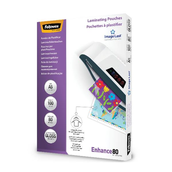 Fellowes Laminating Pouches Enhance 80 micron - Confezione …