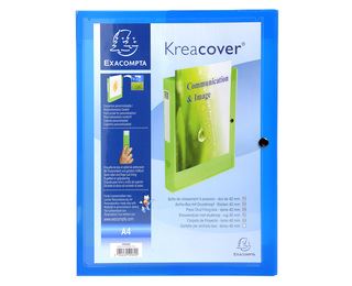 Exacompta Kreacover - Cartella a scatola - larghezza …