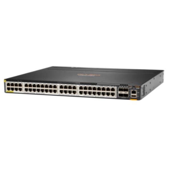 HPE Aruba 6200F 48G 4SFP+ Switch - Switch - L3 - gestito - 48 x 10/100/1000 + 4 x 1 Gigabit / 10 Gigabit SFP+ - montabile su rack