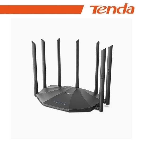 Tenda AC23 - Router wireless - switch a 3 porte - GigE, 802.11ac Wave 2 - 802.11a/b/g/n/ac Wave 2 - Dual Band