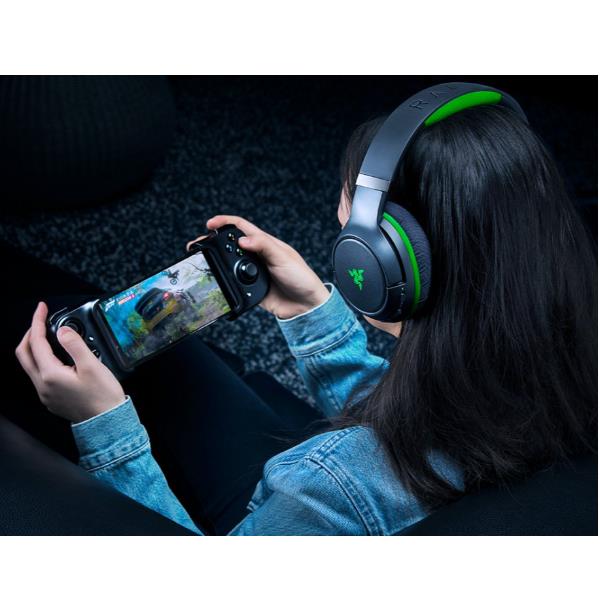 Razer Kaira Pro for Xbox - Cuffie con microfono - dimensione completa - senza fili - nero