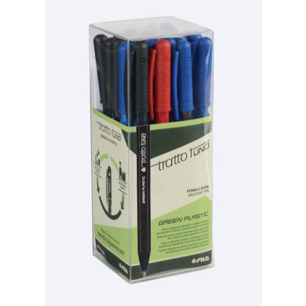 tratto 1Uno - Penna a sfera - nero, …