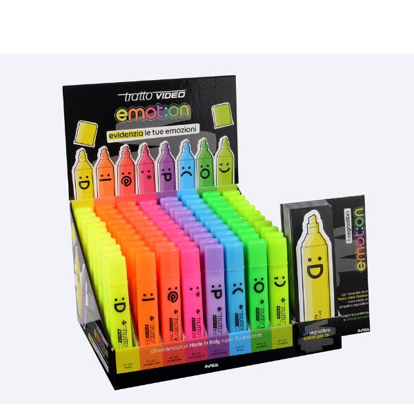 tratto Video Emotion - Evidenziatore - colori assortiti …