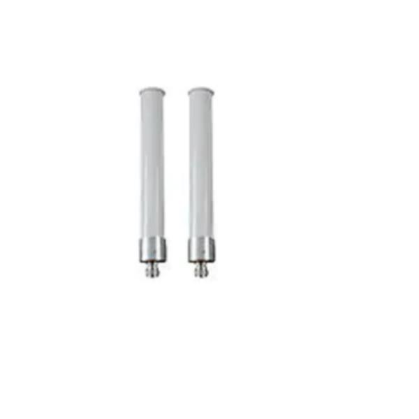 HPE Aruba ANT-2x2-2005 - Kit antenna - montaggio su asta - per esterni - 5 dBi (for 2.4 - 2.5 GHz) - omnidirezionale - bianco - per HPE Aruba AP-584, AP-585, AP-587; AirMesh MSR4KP