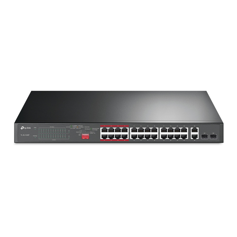 TP-Link TL-SL1226P - Switch - unmanaged - 24 …