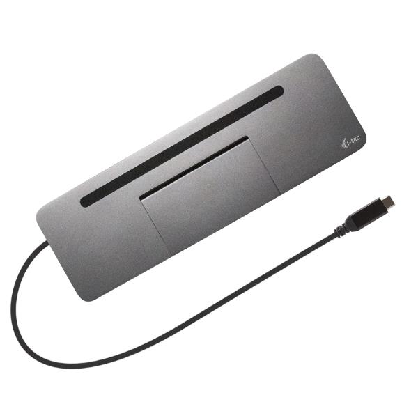 i-Tec USB-C Metal Ergonomic 4K 3x Display Docking …