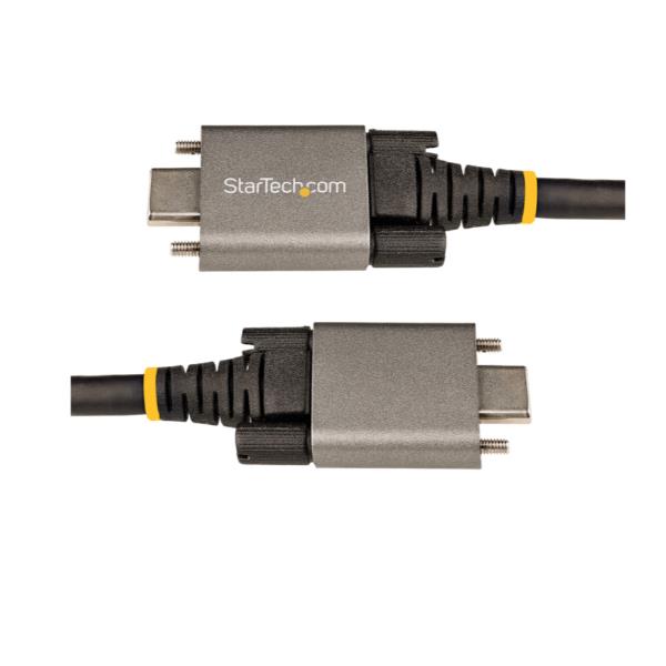 StarTech.com Cavo USB-C con viti di bloccaggio laterali …
