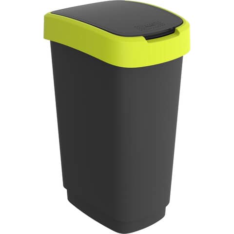 Pattumiera con coperchio basculante - 50 L - …