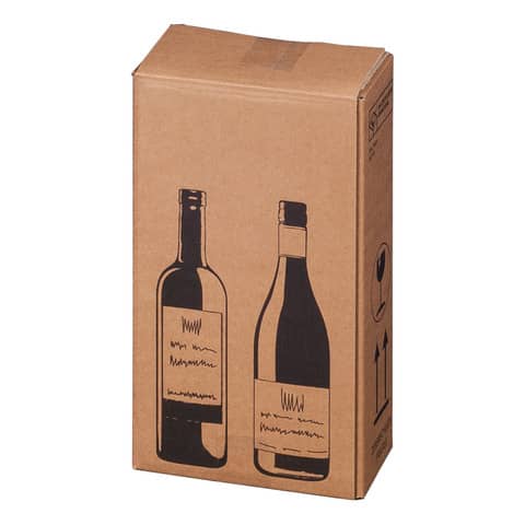Scatola Wine Pack - 2 bottiglie - 20,4 …