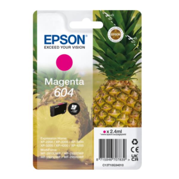 Epson 604 Singlepack - 2.4 ml - magenta …