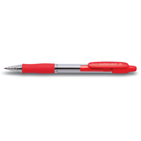 Penna a sfera a scatto Supergrip - punta …