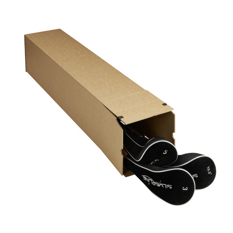 Scatola a tubo Square Box - chiusura strip …
