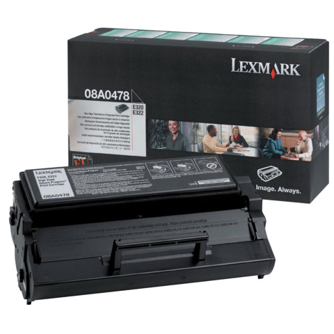 Lexmark - Toner - Nero - 08A0478 - return program - 6.000 pag